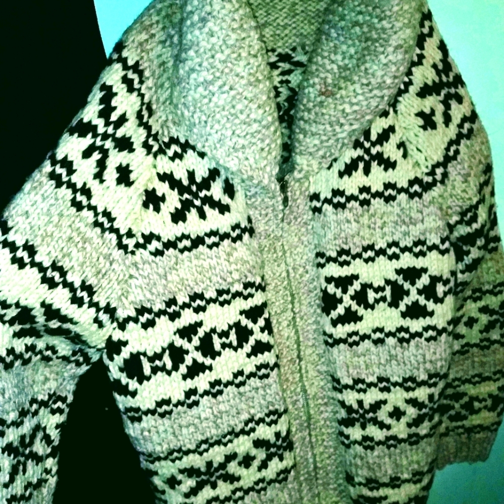Hand made sweater from the 70's